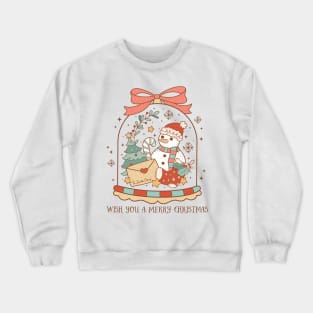 Wish You A Merry Christmas Crewneck Sweatshirt